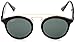 Ray-Ban Rb4256 Round Sunglasses, Black/Dark Green, 46 mm