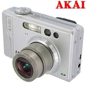 Amazon.com : Akai 8.1 Mega Pixel Digital Camera (DS8341
