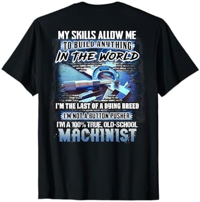 Amazon.com: Funny Machinist Sarcastic Machine Operator T-Shirt