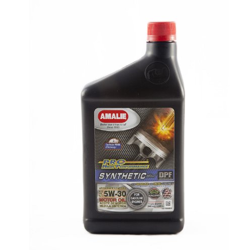 Amalie Pro High Performance Synthetic Blend 5W-30 - 1 Quart Bottle, (Pack of 12)