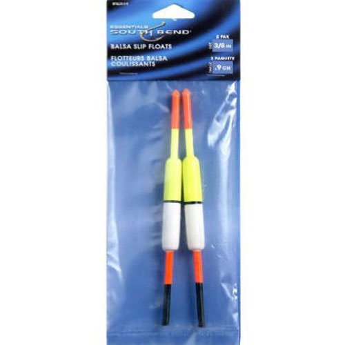 SouthBend Wooden/High Visibility Paint BFSL38-2 Slip Floats 3/8"x5"/Pack of 2