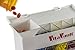 VitaVault 6 Compartment Pill and Vitamin Dispenser - Made in the USA (VitaVault and Filler Funnel)