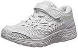Saucony Boy's Cohesion 12 A/C Sneaker, White, 10.5
