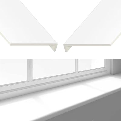 Virtual Plastics Window Sill Capping Board 225mm x 1m x 9mm White