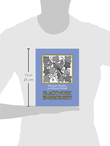 Blackwork Embroidery (Dover Embroidery, Needlepoint)