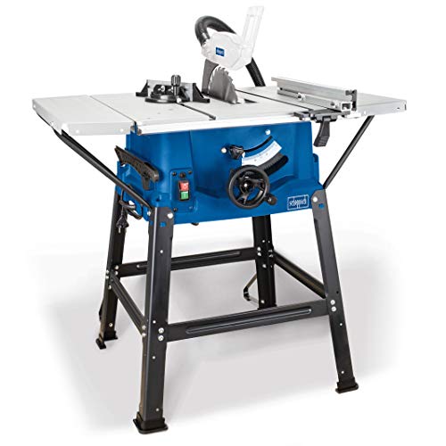 Scheppach Tischkreissäge HS100S | 230V 2000W | Schnitthöhe 85mm | Sägeblatt Ø 250mm | inkl. Tischverbreiterungen und…