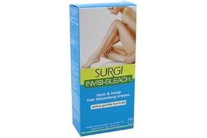 YBW Surgi Invisi-Bleach 1.5oz Face & Arms Hair Bleaching Cream by Surgiwax by Surgiwax