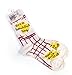 Blue Q Novelty Crew Socks: It's a Beautiful Day. Don't Fuck It Up,Women's shoe size 5-10, Pink, One Size