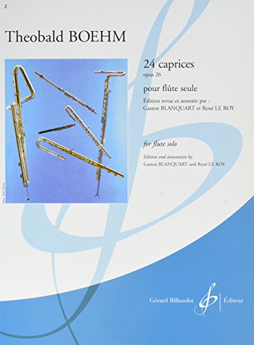 24 CAPRICES OPUS 26 (ETUDES) by BOEHM THEOBALD