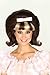 60's Princess Brown/Blonde Combo Wig, One Size, Brown/Blonde
