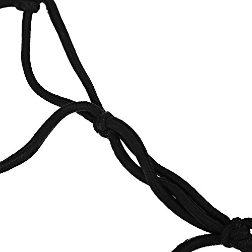 30x30 Motorcycle Luggage Helmet Cargo Bungee Net - BLACK