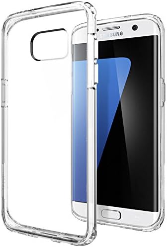 Samsung Galaxy S7 Edge Clear Case, BIUZKO Soft TPU Scratch Resistant Shock Absorption Hybrid Protective Case Cover with Bumper