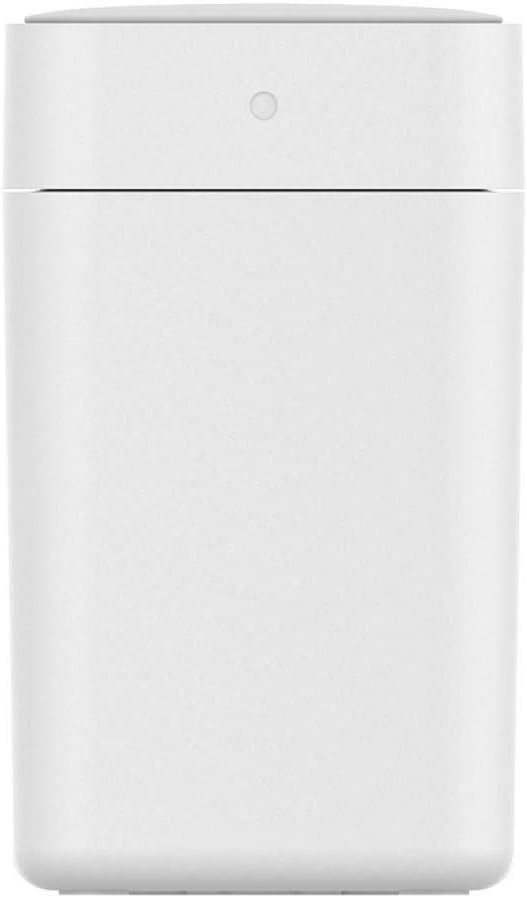 JYJLP Townew garbage can intelligent induction with lid plus large kitchen toilet living room bedroom automatic packing garbage bag T1 ceramic white