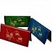 Leather Checkbook Cover, Two Hummingbirds and Flower Embossed on Both Side