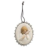 Willow Tree Thinking of You Metal Edged Ornament by Susan Lordi