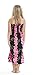 Girl Hawaiian Butterfly Dress in Pink Panel Black Size 6