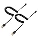 Cable Matters 2-Pack Coiled USB Cable (Coiled Micro USB to USB 2.0) 2-4 Feet primary
