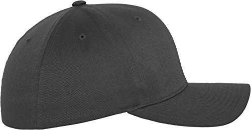 Yupoong Flexfit Wooly 6-Panel Cap, Dark Grey, L/Xl
