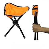 Camping Folding Stool Portable 3 Legs Chair Tripod