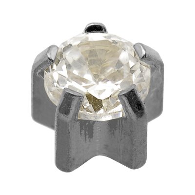 Studex Universal Silver Cubic Zirconia R100