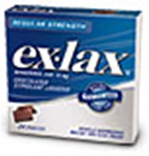 EX-LAX CHOCOLATE LAXATIVE 48Tablets by NOVARTIS CONSUMER HEALTH