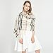Long Check/Tartan Scarf - Women's Men's Lightweight Polyester Shawl Multi Colors 74.8
