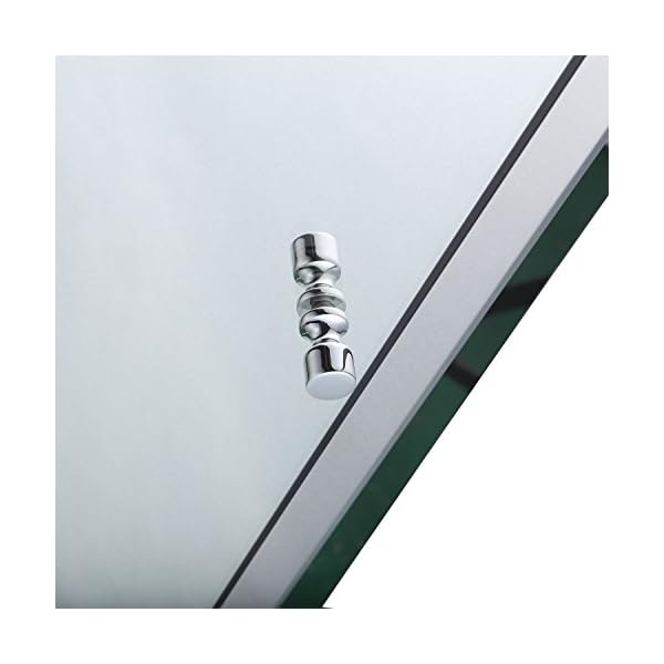 Vertical 24″ Stainless Steel Bathroom Wall Mirror Medicine