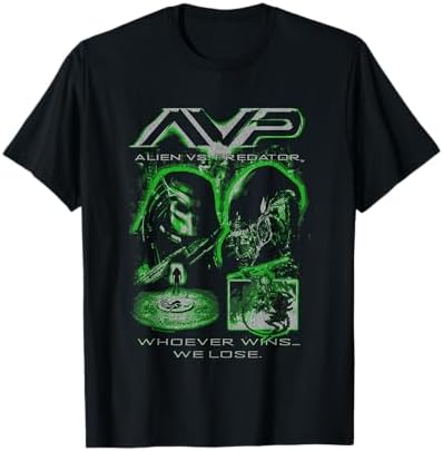 Amazon.com: Alien Vs Predator Whoever Wins We Lose Vintage Chest