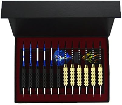 12PCS/SET Darts With Box Tip Darts With Steel Darts Hard Needle Darts Suit Professional Best Gift Indoor Sport