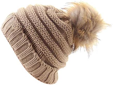 Clrarence Hat Women's Hat Autumn Winter Fashion Knit Hat Empty Top Lattice Duck Tongue Cap