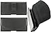 Premium Cell Phone Dual Case Pouch Double Decker Fits Two iPhone 11 Pro Max, 11, XS Max, 8 Plus, 7 Plus, 6 Plus, with Ultra Thin Case/No Case/Similar (Each Phone Measuring 159 x 80 x 9mm or Less)