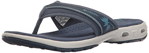 Columbia Women's Kambi Vent Athletic Sandal, Zinc/Steel, 12 B US