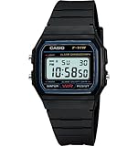 Casio Men's Classic Black Digital Resin Strap Watch #F91W-1
