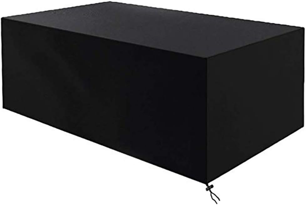 Henmoss Oxford Cloth Outdoor Garden Furniture Dust Cover to Prevent Water and Sand for Garden Seat Cover Garden Dust Cover 83.8 X 48 X 29 in