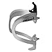 Ibera Bicycle Lightweight Aluminum Water Bottle Cage, Silver