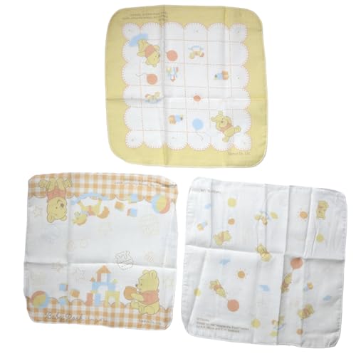 [ディズニー] プー ガーゼハンカチ ガーゼ 3枚組 '26