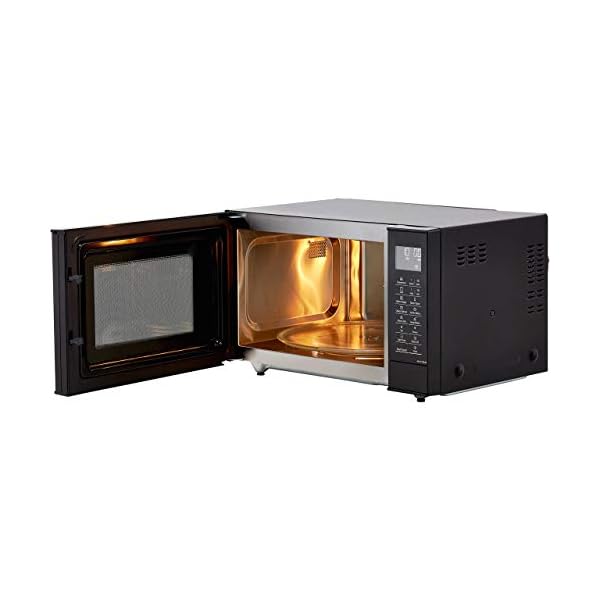 Panasonic-PA0056-NN-CT56JBBPQ-Slimline-Combination-Microwave-Oven-Black-1810-Steel Panasonic PA0056 NN-CT56JBBPQ Slimline Combination Microwave Oven, Black, 18/10 Steel, 1300 W, 27 liters