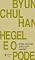 Livro Hegel e o poder: Um ensaio sobre amabilidade