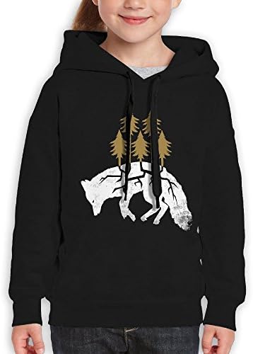 Dying Fox Youth Pullover Hood Girls Boys Hooded Sweatshirt S Performance Hoodies