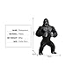 King Kong Toys for Kids, Orangutan Figurine, Solid Animal Chimpanzee Decoration