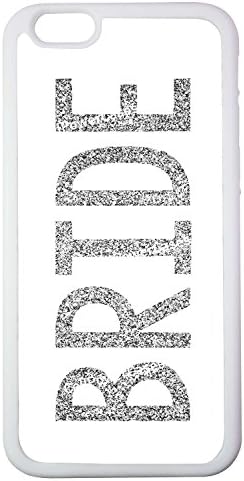 Deal Market LLC - Hard Plastic -New iPhone 8 Plus Case, Silver Bride [] - Hard Plastic - New iPhone 8 Plus (Plus) White Case [New iPhone 8 Plus (Plus) White] Ships from Florida