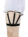Shirt Stay,Jelinda 2 Piece Mens Elastic Shirt Suspenders Garters Shirt Stays Non-slip Locking Clamps (Style B)