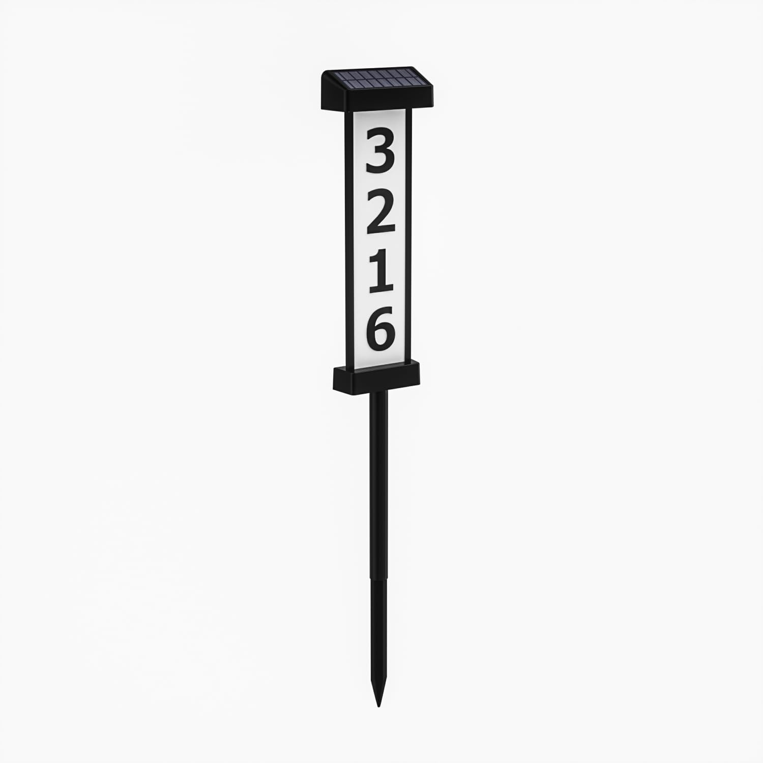 Photo 1 of **MISSING NUMBERS**RigidBeam House Numbers for Outside [ Light up Dual-Sided Illuminated ], Solar Address signs for Yard with Plaque Stakes Outdoor Waterproof Illuminated Address Numbers for House Garden Patio Lawn