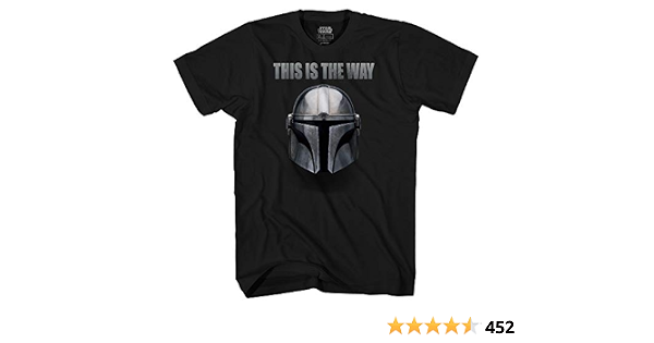 Amazon.com: Star Wars The Mandalorian This is The Way - Camiseta : Ropa,  Zapatos y Joyería