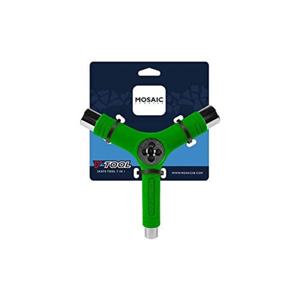 MOSAIC COMPANY & Tool Mosaic Skateboard Board Accessories, Adult Unisex Green (Green), One Size