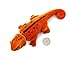 XGATML Batty Bargains Ravishing Bobblehead Lizard with Car Dashboard Adhesive (Orange)