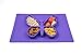 Silicone Kids Placemat, Baby Feeding Mat, Make Mealtime Fun, Fits Most Highchair Trays Butterfly Design Dinnerware Super Self Suction Pad Non-slip Placemats, Washable Placemat