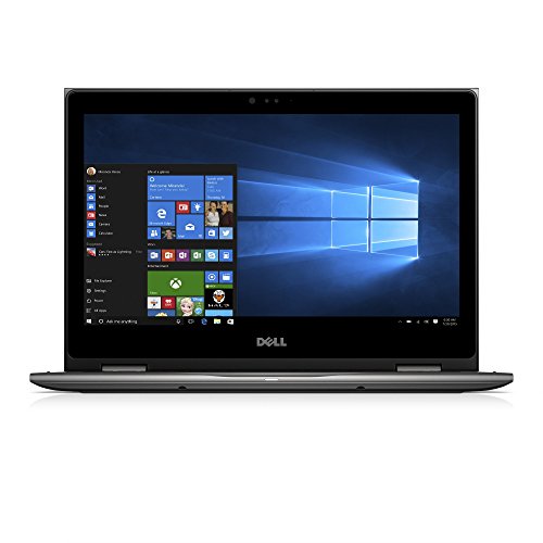 Dell i5378-3031GRY-PUS Inspiron, 13.3in 2-in-1 Laptop (7th Gen Core i3 (up to 2.40 GHz), 4GB, 1TB HDD), Intel HD Graphics 620, Theoretical Gray (Renewed)