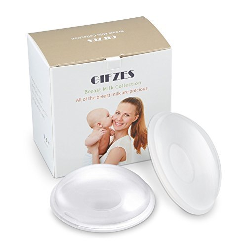 Nursing Cups, Collect Breastmilk While Nursing, Breast Shells, Protect Sore Nipples, Save Leaks of Breastmilk, Soft and flexible Silicone,Reusable, 2-pack