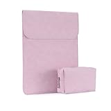 Waterproof Laptop Sleeve Case 13-13.3 Inch, HYZUO Protective Cover Sleeve for MacBook Air/MacBook pro retina display with Small Carrying Bag, Pink